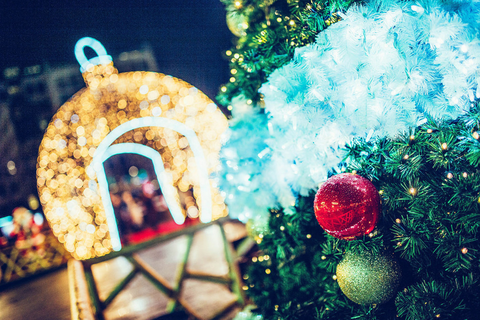 Świąteczne figury 3D Winterland Hasselt w Belgii